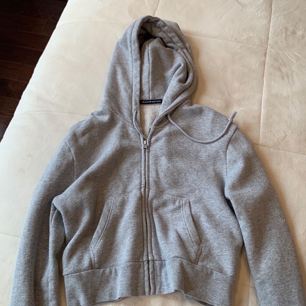 Cropped hoodie from Brandy Melville.